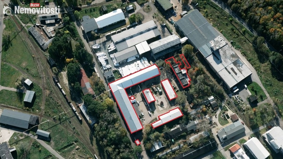 Prodej skladu 5 239 m², Pardubice - Semtín