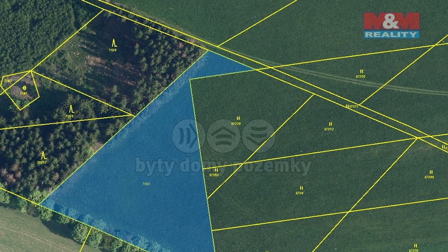 Prodej pole 6 070 m², Jestřabí v Krkonoších