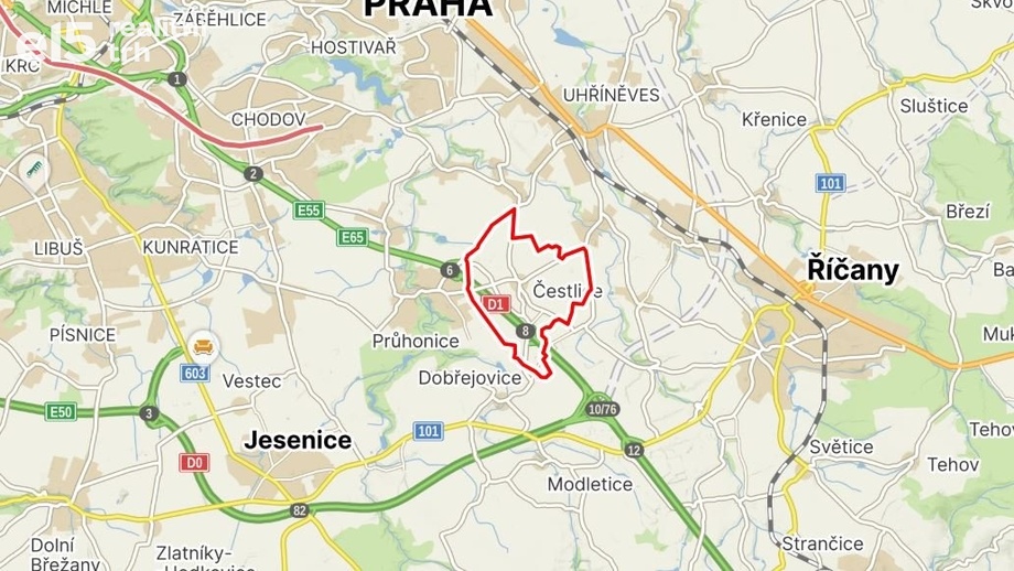 Pronájem obchodního prostoru 36 m², Čestlice