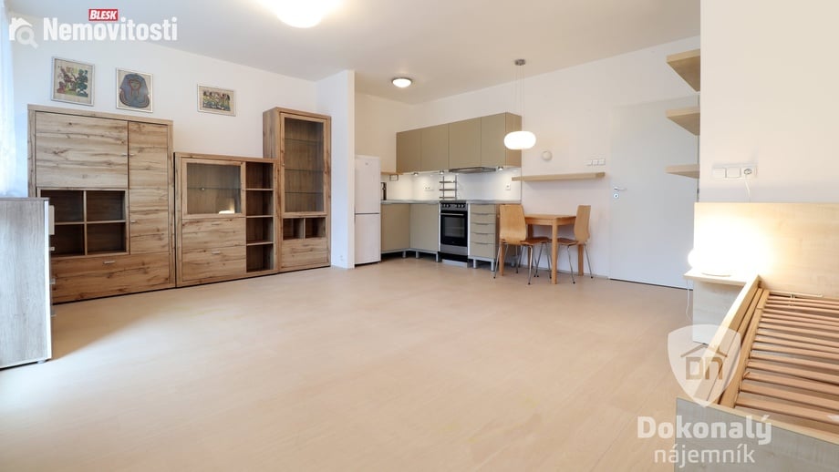 Pronájem bytu 1+kk 40 m², Praha - Bohnice