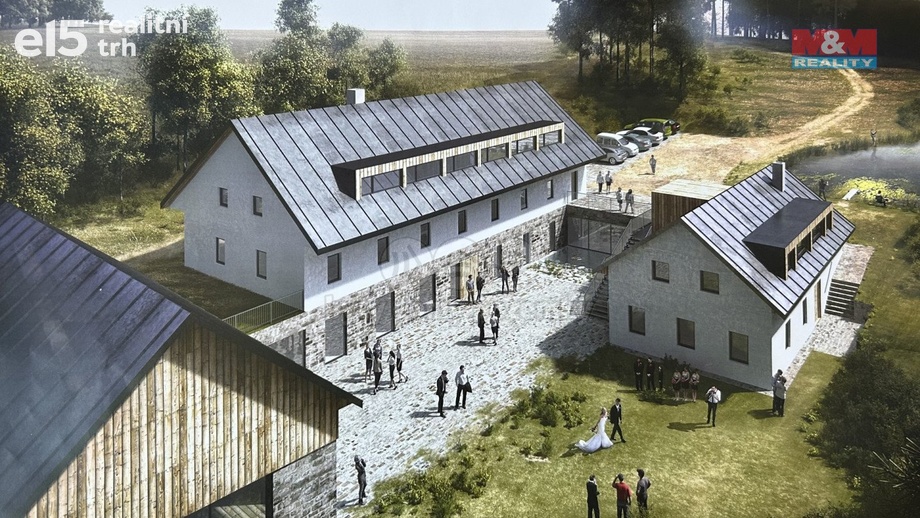 Prodej nemovitosti pro ubytování 1 823 m², Jiřice