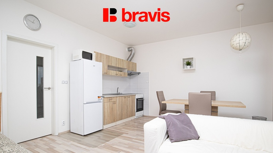 Pronájem bytu 1+kk 40 m², Brno - Slatina