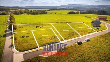 Prodej stavebního pozemku 1 437 m², Svatý Jan nad Malší - Sedlce