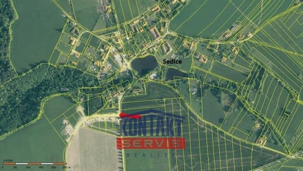 Prodej stavebního pozemku 1 437 m², Svatý Jan nad Malší - Sedlce