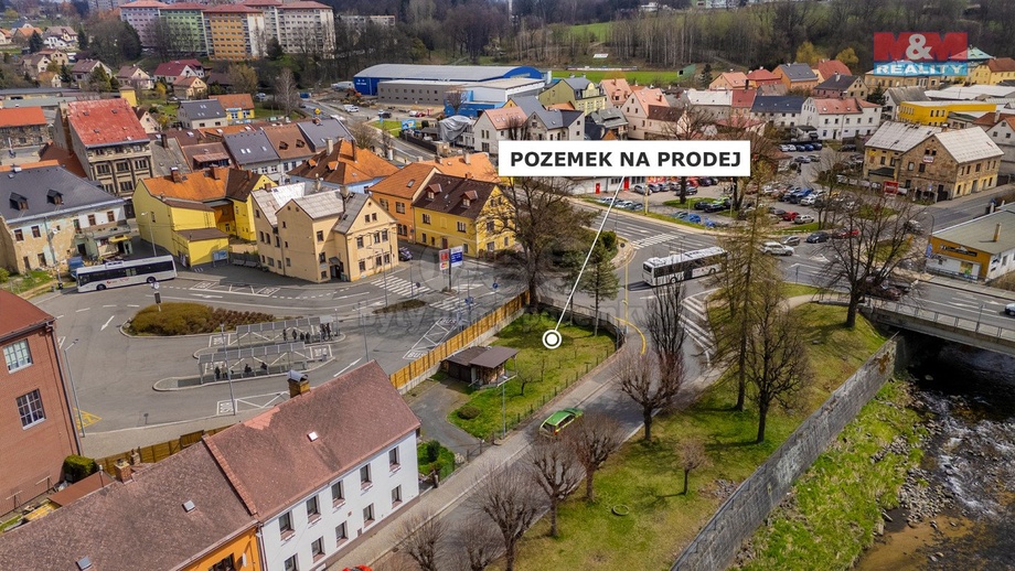 Prodej komerčního pozemku 225 m², Frýdlant