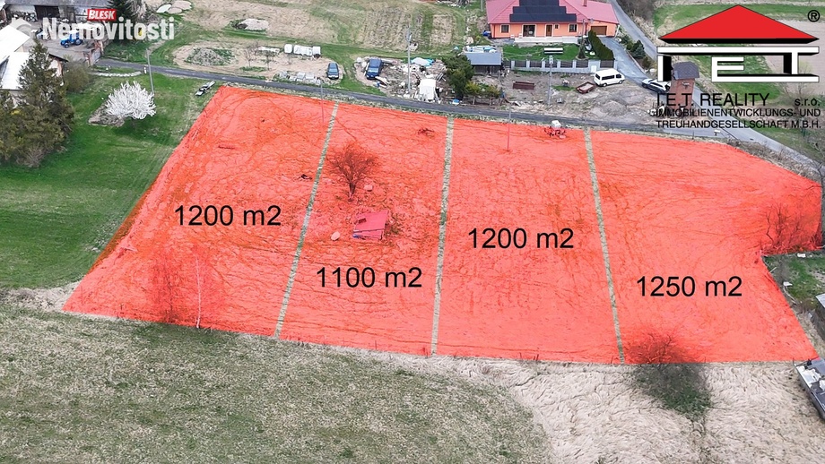 Prodej stavebního pozemku 4 729 m², Razová