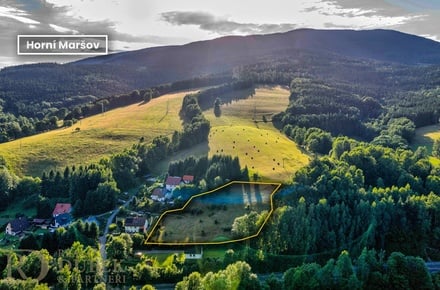 Prodej stavebního pozemku 7 551 m², Horní Maršov