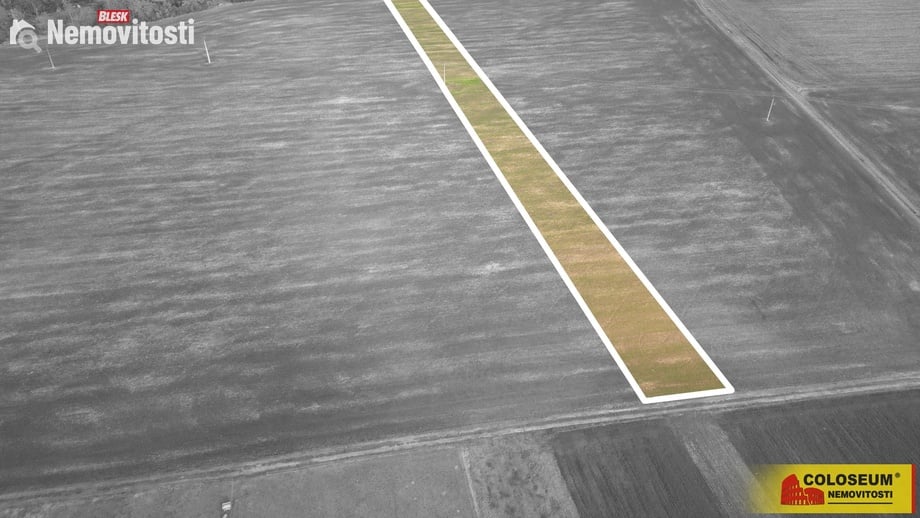 Prodej stavebního pozemku 3 803 m², Přísnotice