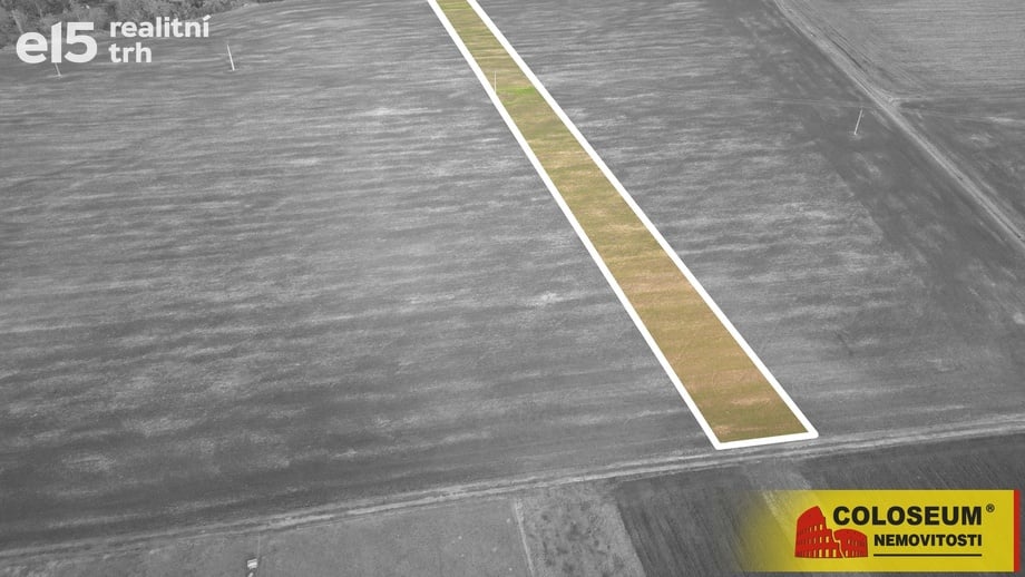 Prodej stavebního pozemku 3 803 m², Přísnotice