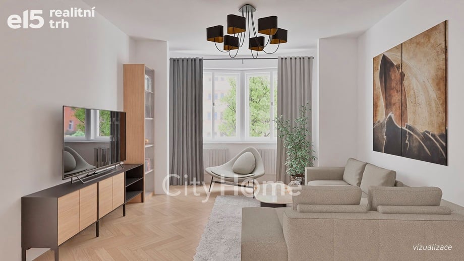 Prodej bytu 3+1 96 m², Praha - Smíchov