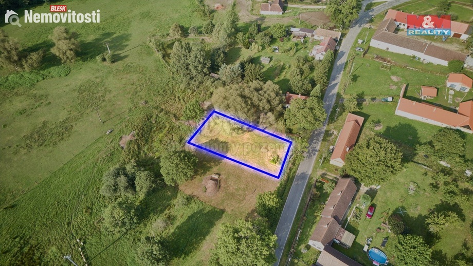 Prodej stavebního pozemku 1 149 m², Žimutice