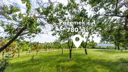 Prodej zahrady 1 844 m², Nový Šaldorf-Sedlešovice