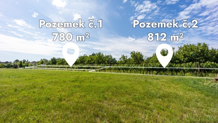 Prodej zahrady 1 844 m², Nový Šaldorf-Sedlešovice