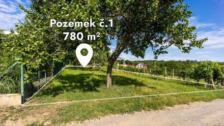 Prodej zahrady 1 844 m², Nový Šaldorf-Sedlešovice