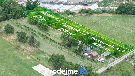 Prodej zahrady 1 844 m², Nový Šaldorf-Sedlešovice