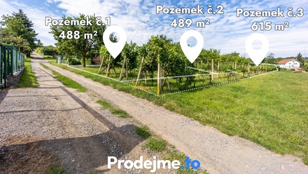 Prodej zahrady 1 844 m², Nový Šaldorf-Sedlešovice