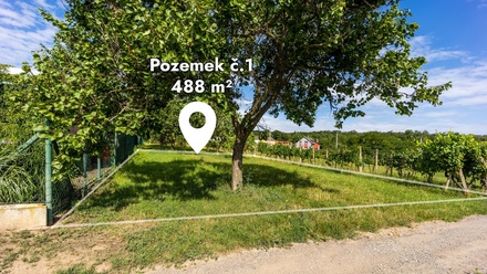 Prodej zahrady 1 844 m², Nový Šaldorf-Sedlešovice