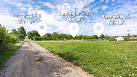 Prodej zahrady 1 844 m², Nový Šaldorf-Sedlešovice