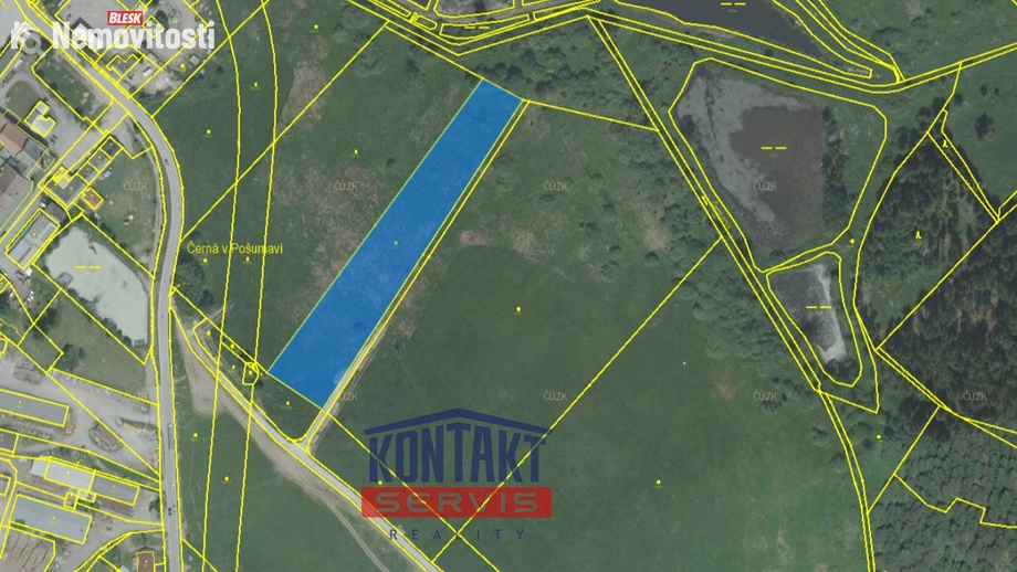 Prodej pole 8 493 m², Černá v Pošumaví