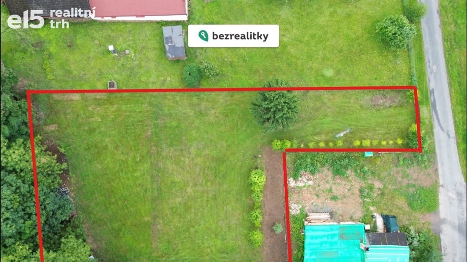 Prodej stavebního pozemku 1 405 m², Chodská Lhota