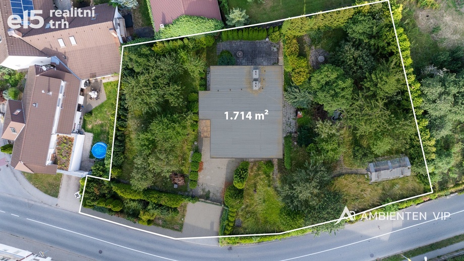 Prodej stavebního pozemku 1 714 m², Brno-Jehnice