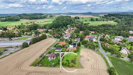 Prodej stavebního pozemku 1 598 m², Kateřinice