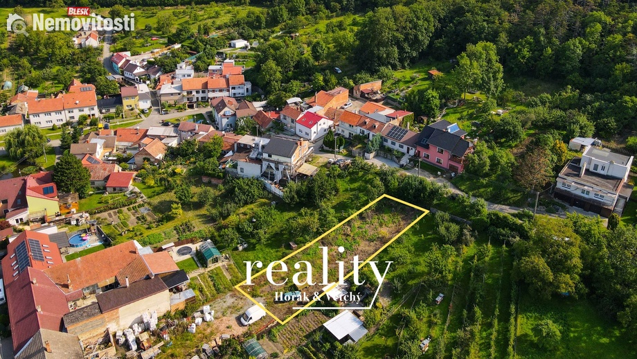 Prodej stavebního pozemku 509 m², Rousínov - Kroužek