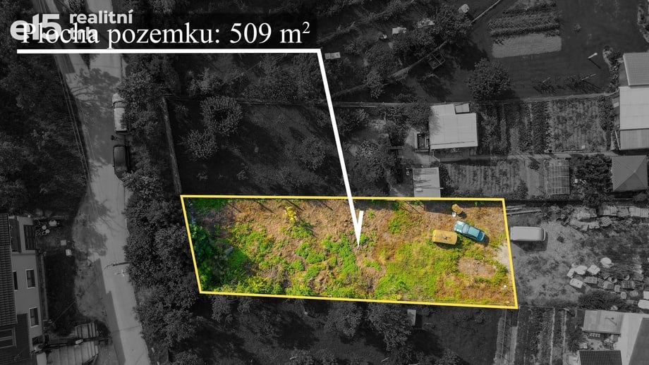 Prodej stavebního pozemku 509 m², Rousínov - Kroužek