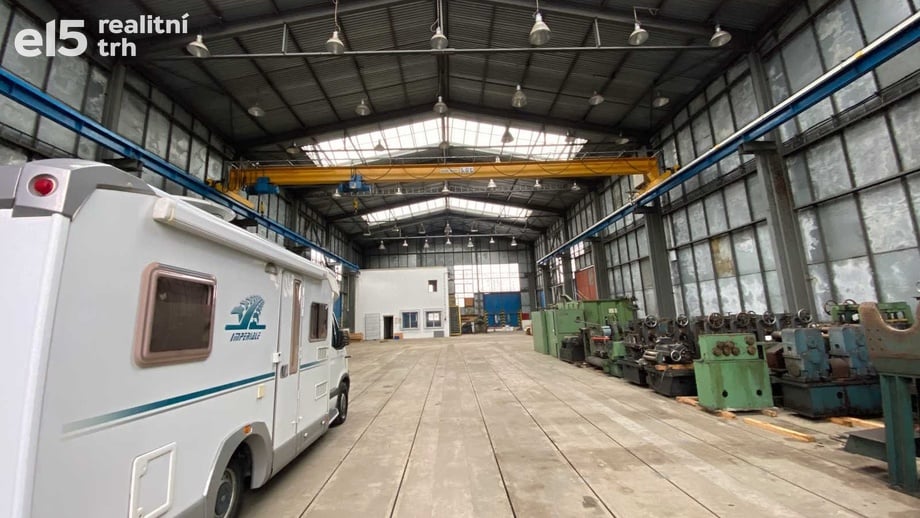 Pronájem výrobního prostoru 1 500 m², Nýřany