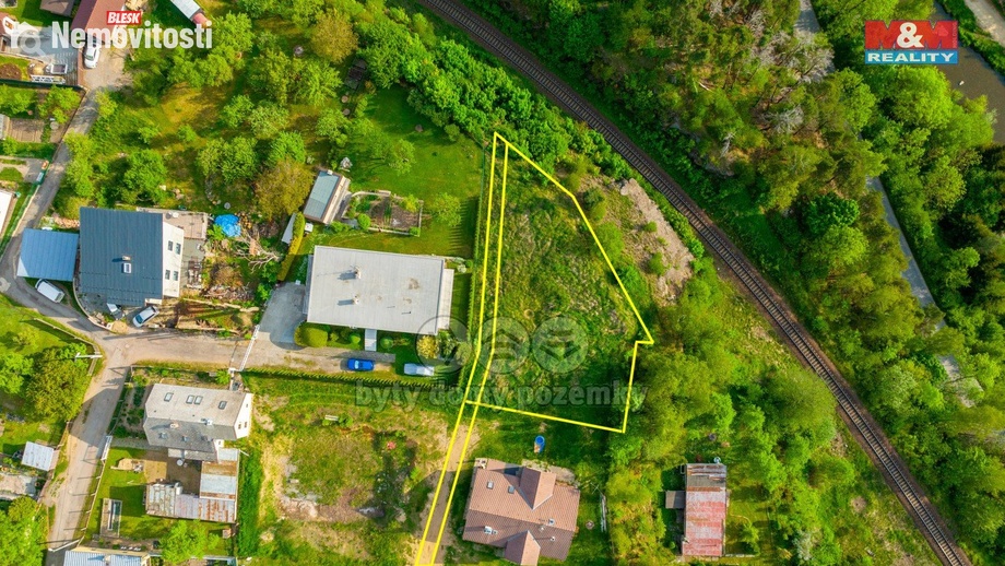 Prodej stavebního pozemku 939 m², Jihlava