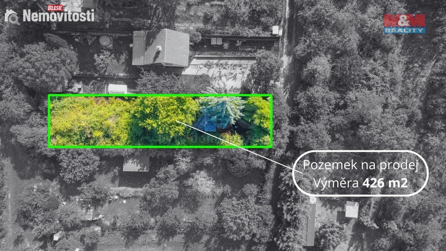 Prodej zahrady 426 m², Slavkov u Brna