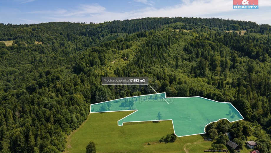 Prodej pole 17 552 m², Nýdek