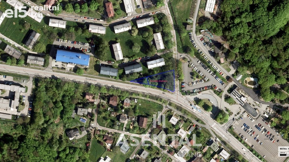 Prodej stavebního pozemku 1 154 m², Ostrava - Slezská Ostrava