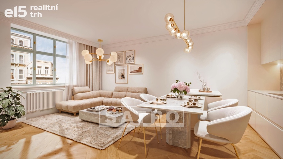 Prodej bytu 3+kk 97 m², Praha - Vinohrady