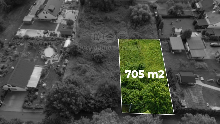 Prodej stavebního pozemku 705 m², Horní Suchá