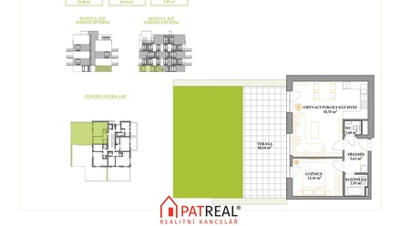 Prodej bytu 2+kk 133 m², Brno - Žebětín
