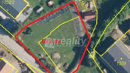 Prodej zahrady 691 m², Velká Bíteš