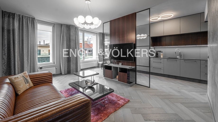 Pronájem bytu 4+kk 197 m², Praha - Smíchov