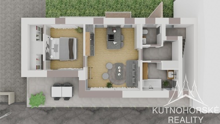Prodej bytu 2+kk 48 m², Kutná Hora