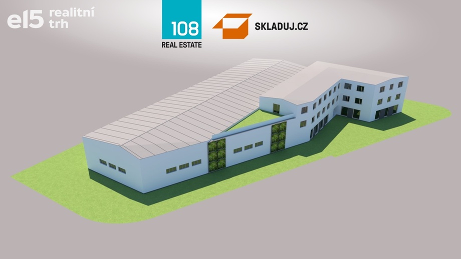 Pronájem skladu 1 200 m², Zlatníky-Hodkovice