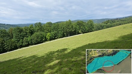 Prodej louky 45 289 m², Lánov - Horní Lánov