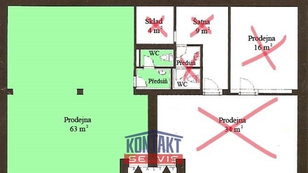 Pronájem obchodního prostoru 66 m², Lipno nad Vltavou