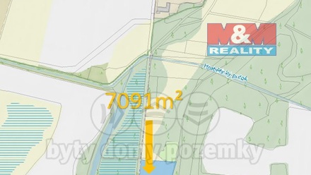 Prodej pole 7 091 m², Hrabětice