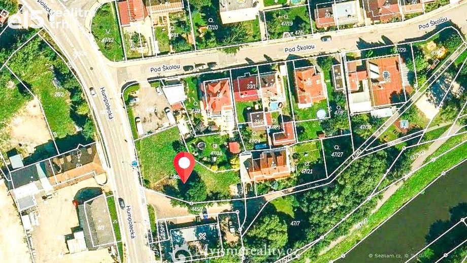 Prodej stavebního pozemku 1 000 m², Jihlava