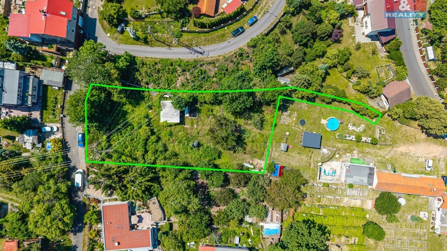 Prodej stavebního pozemku 1 699 m², Most