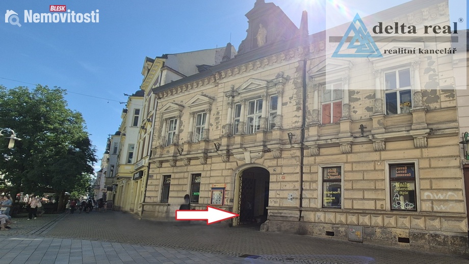 Pronájem obchodního prostoru 141 m², Šumperk