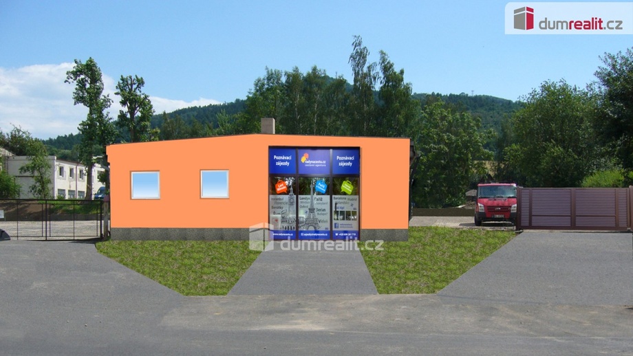 Pronájem obchodní prostory, 190 m² - Děčín