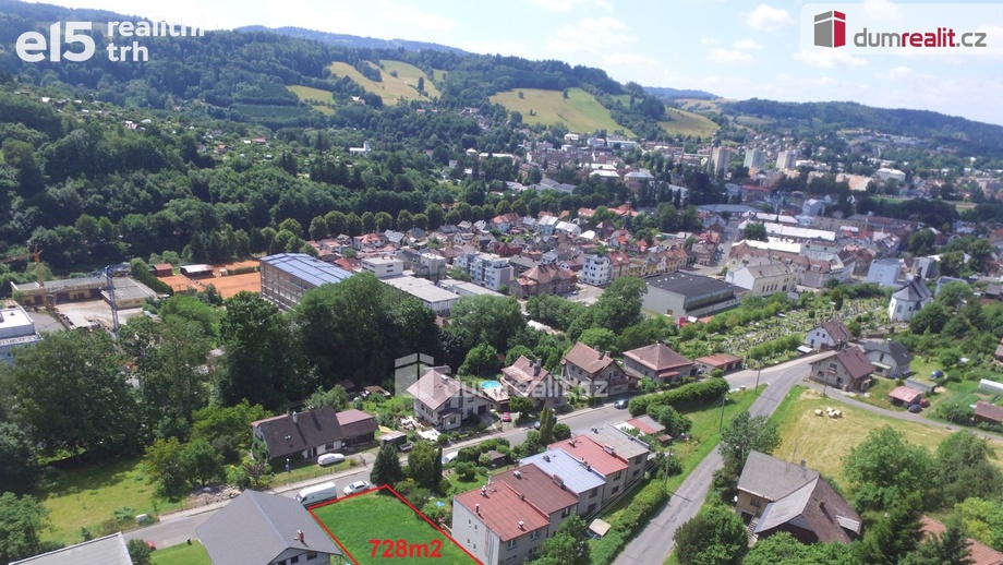 Prodej pozemky pro bydlení, 728 m² - Semily