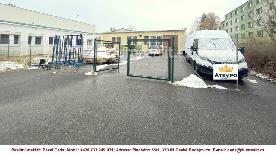 Pronájem výroba, 913 m² - Třeboň II