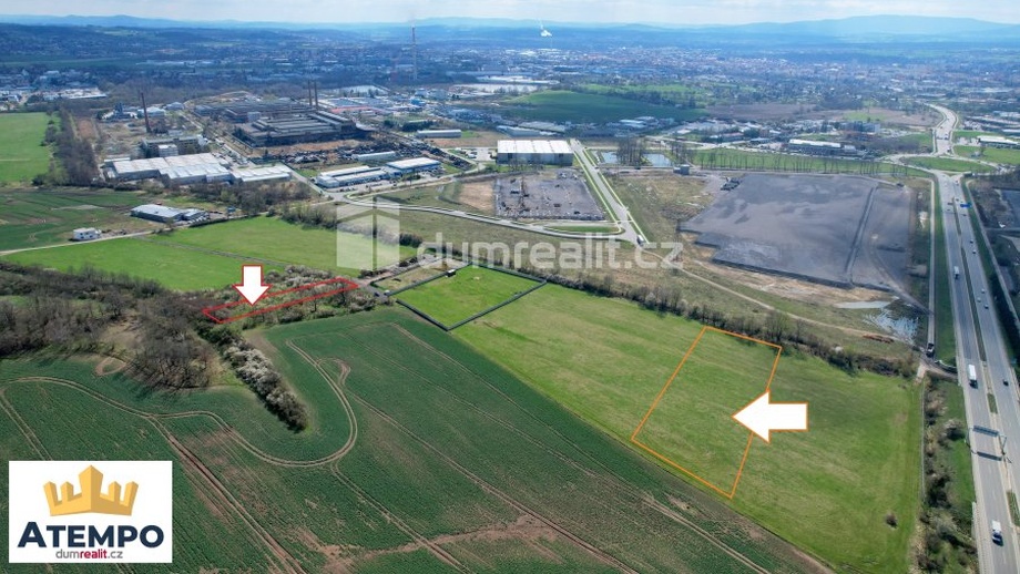 Prodej pozemky pro komerční výstavbu, 6 439 m² - Úsilné